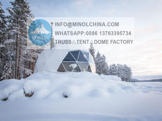 Clear Domos PVC Garden Igloo Geodesic Dome Tents Camping