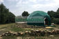Anti UV Glamping Dome Tent Heat Proof PVC Cover Hotel Facility White Transparent Cover